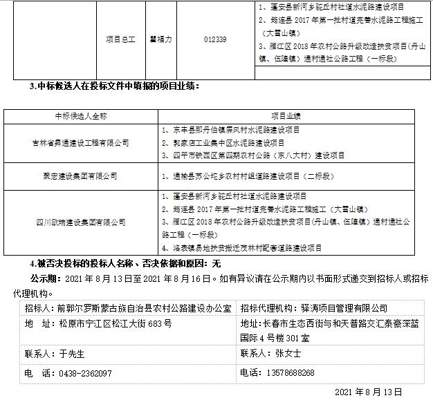 前郭尔罗斯蒙古族自治县自然资源和规划局人事任命公告发布