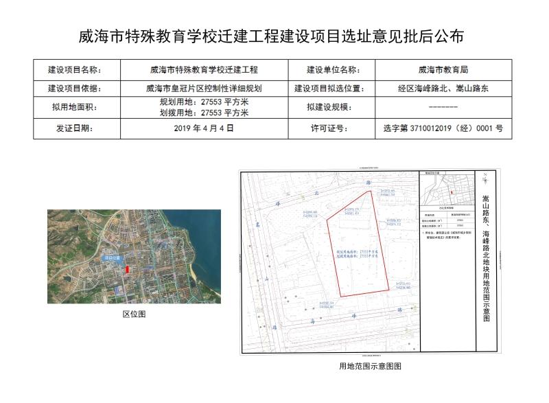 莱州市特殊教育事业单位发展规划展望